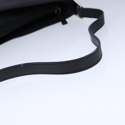 Gucci GUCCI Shoulder Bag Patent Leather Black Silver 001 3017 002058 Authentic yk16254