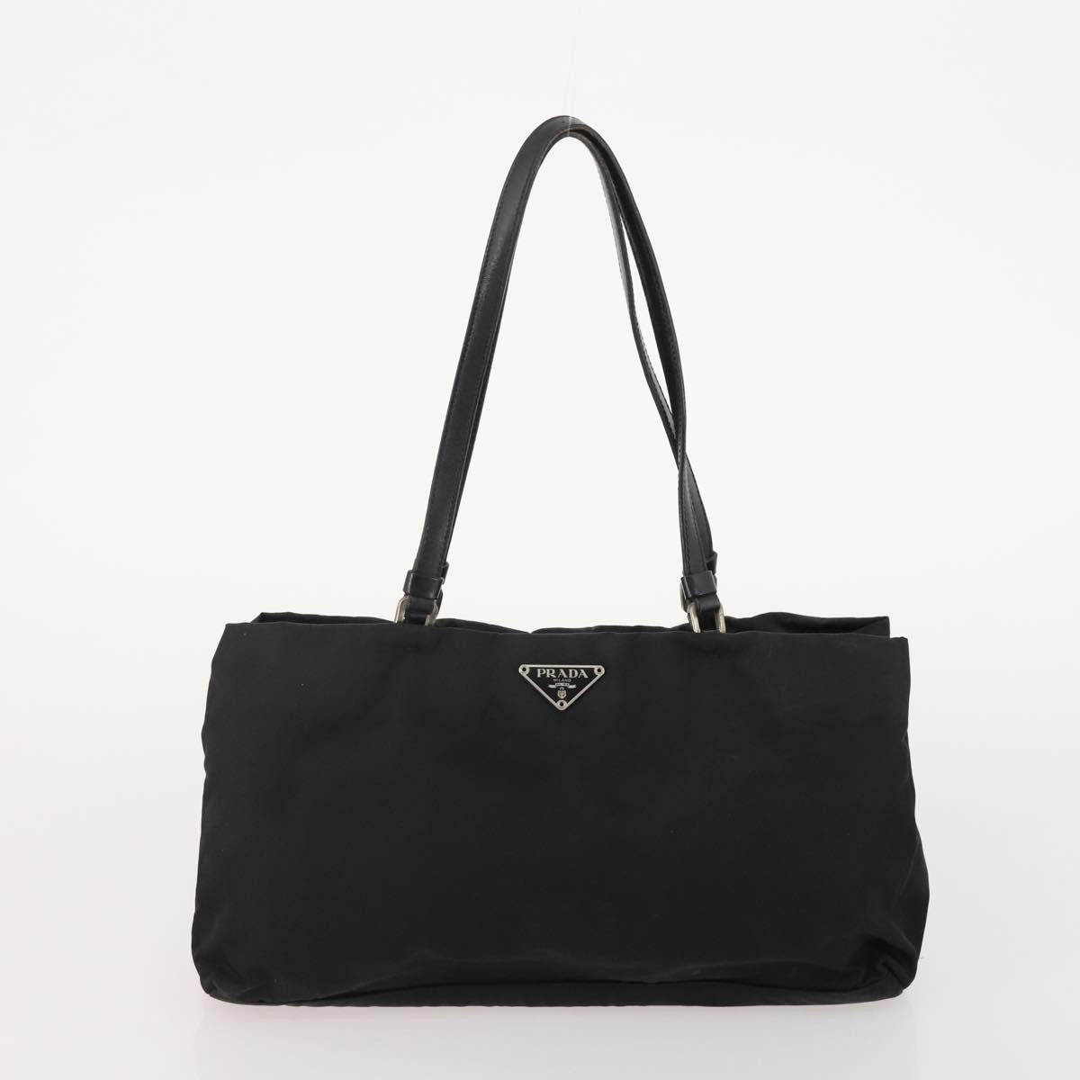 Prada PRADA Shoulder Bag Nylon 2 Set Black Authentic 181336