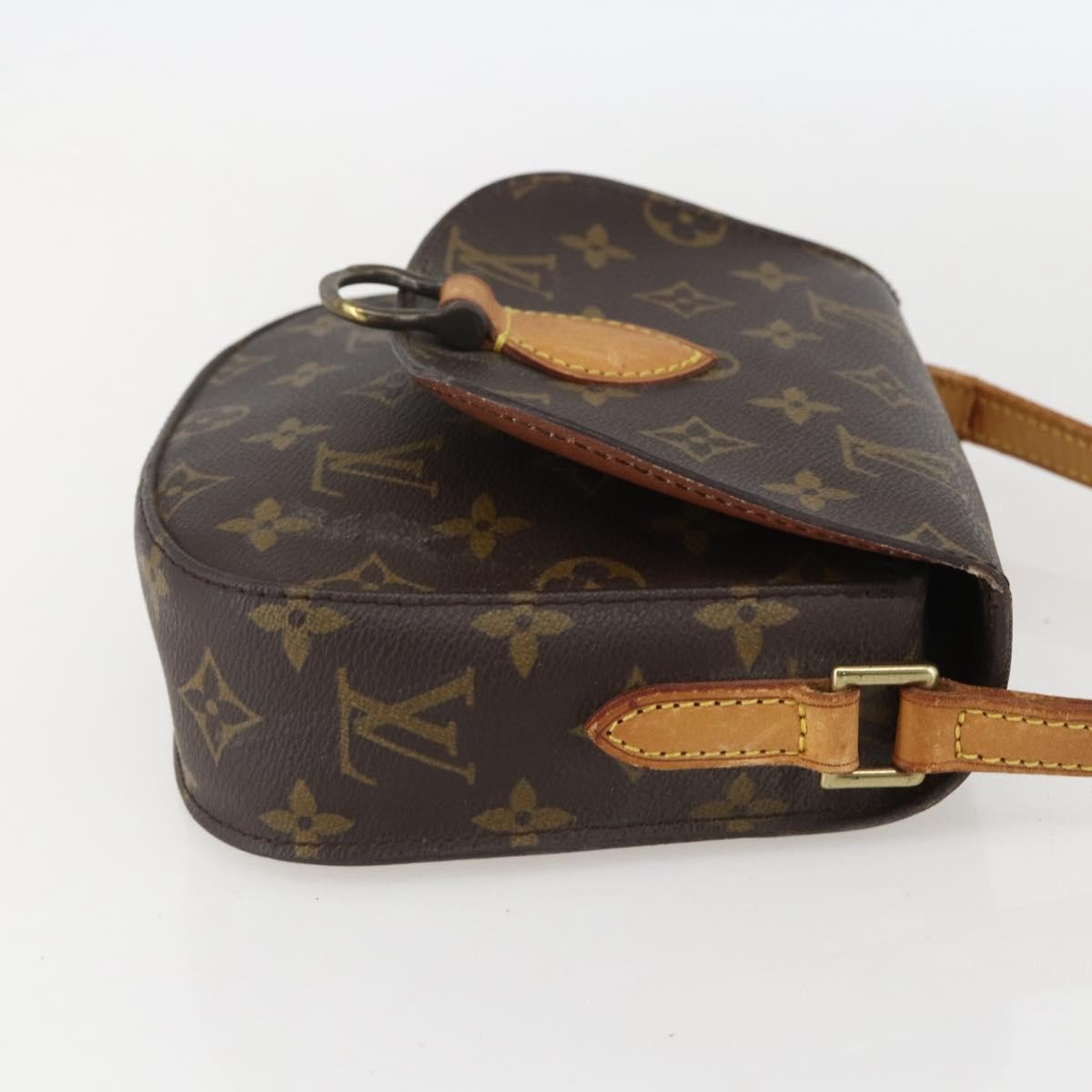 Louis Vuitton LOUIS VUITTON Monogram Saint Cloud PM Shoulder Bag M51244 LV Authentic 159544