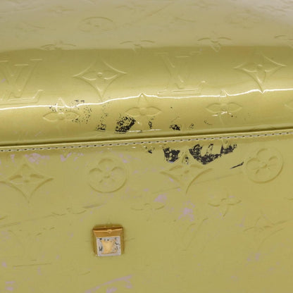 Louis Vuitton LOUIS VUITTON Monogram Vernis Tompkins Square Bag Gris M91150 LV Authentic ep12776