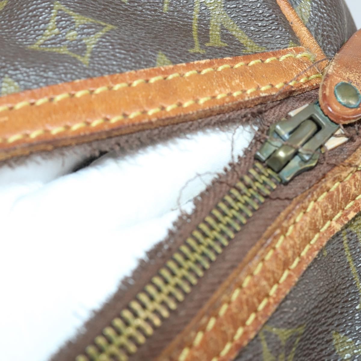 Louis Vuitton LOUIS VUITTON Monogram Sac Souple 35 Boston Bag M41626 LV Authentic BA9507