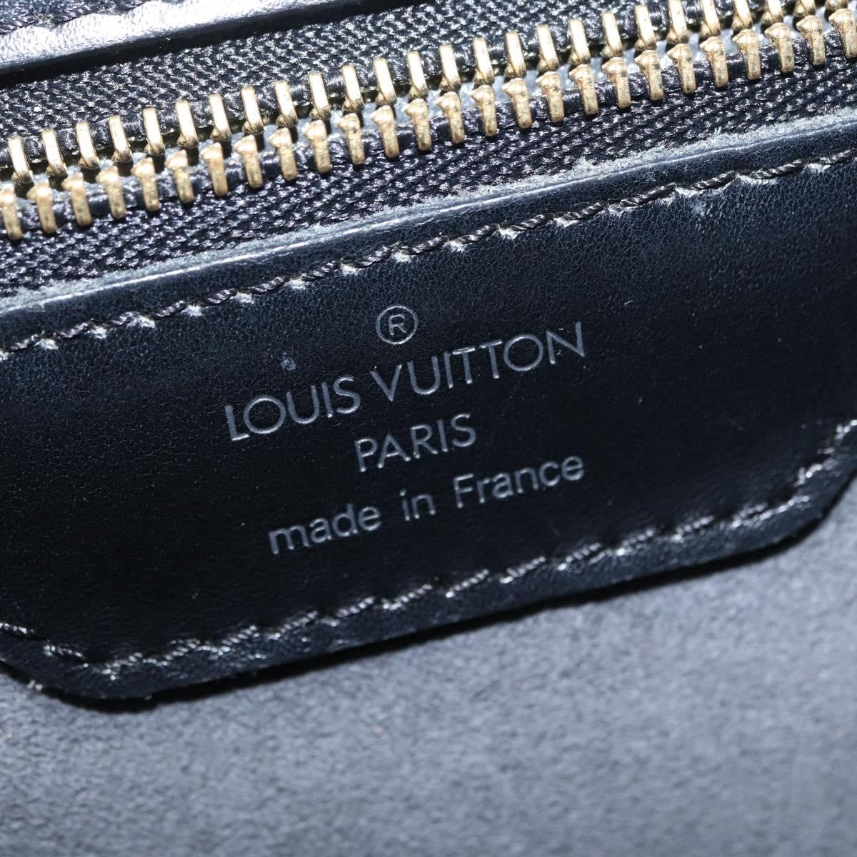 Louis Vuitton LOUIS VUITTON Epi Sorbonne Business Bag Black M54512 LV Authentic 159371
