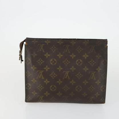 Louis Vuitton LOUIS VUITTON Monogram Clutch Bag 3 Set LV Authentic bs33347