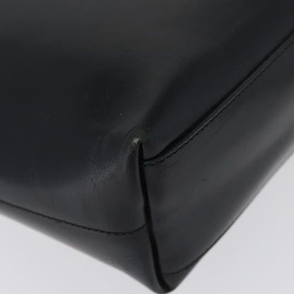 Prada PRADA Tote Bag Leather Black Authentic gh1848