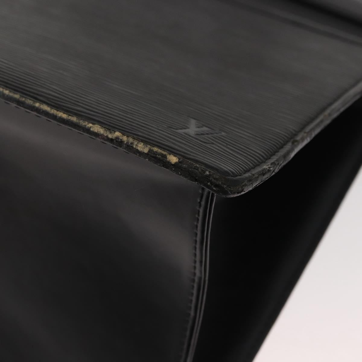 Louis Vuitton LOUIS VUITTON Epi Riviera Hand Bag Noir Black M48182 LV Authentic 148760
