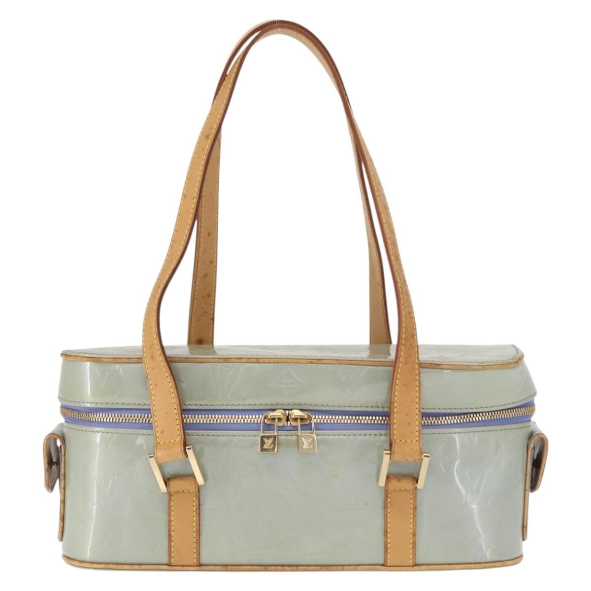 Louis Vuitton LOUIS VUITTON Vernis Sullivan Oriental GM Hand Bag Lavande M91266 LV Authentic 157673