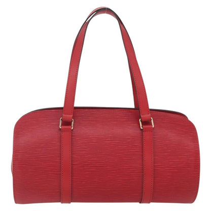 Louis Vuitton LOUIS VUITTON Epi Soufflot Hand Bag Red M52227 LV Authentic mr1713V