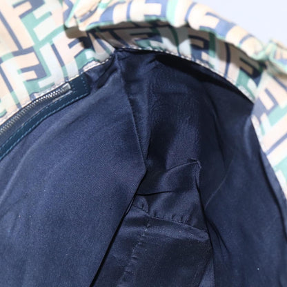 Fendi FENDI Zucca Canvas Tote Bag Navy Authentic 147615