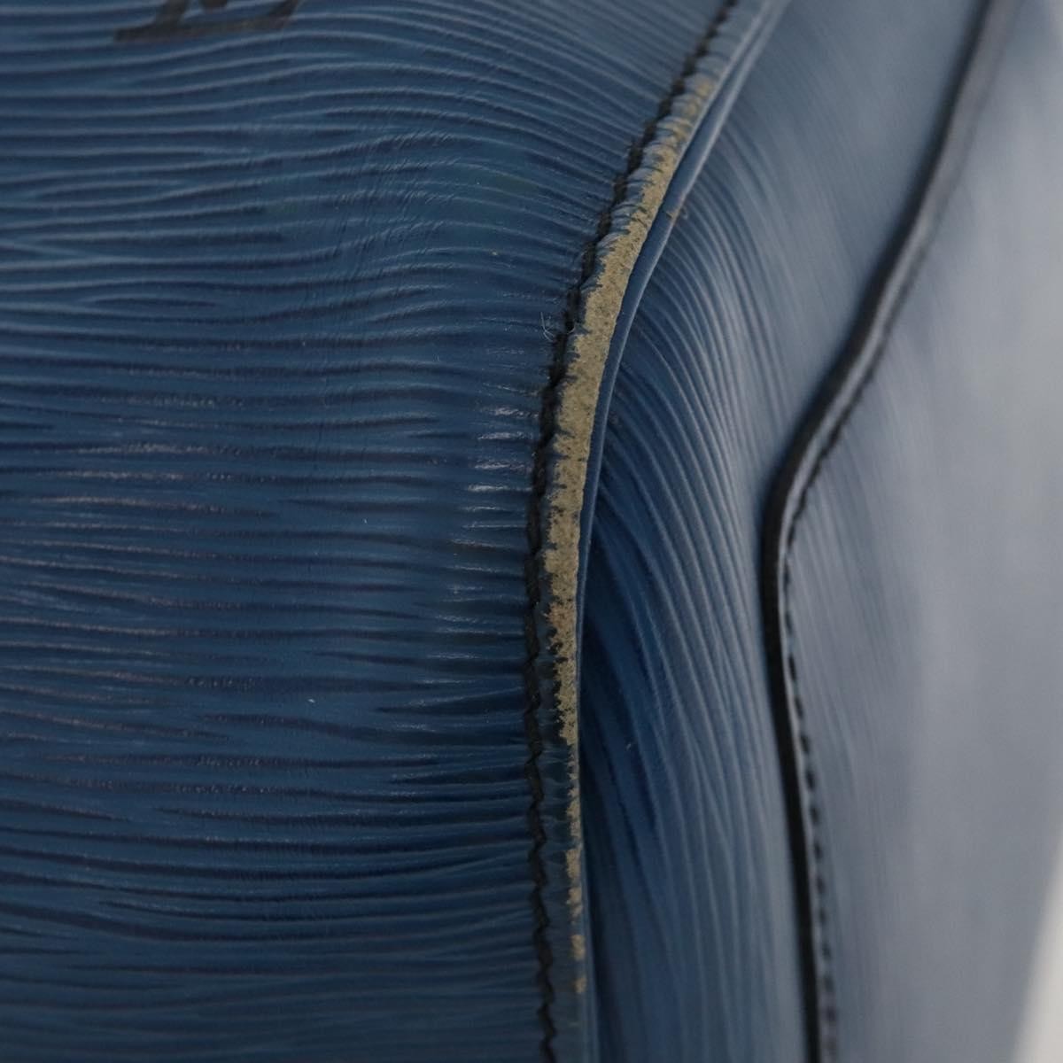 Louis Vuitton LOUIS VUITTON Epi Keepall 55 Boston Bag Toledo Blue M42955 LV Authentic EC290
