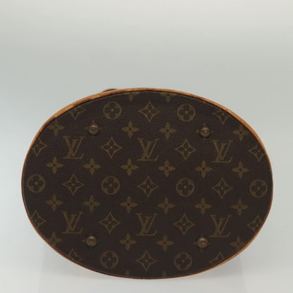 Louis Vuitton LOUIS VUITTON Monogram Bucket GM Shoulder Bag M42236 LV Authentic 138021