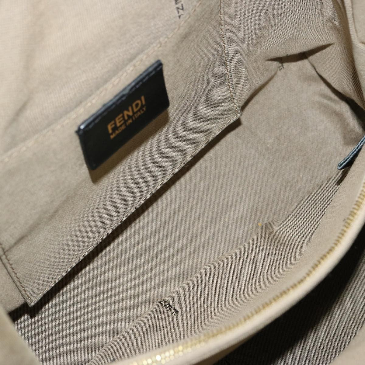 Fendi FENDI Hand Bag Canvas 2way Beige Authentic 70343