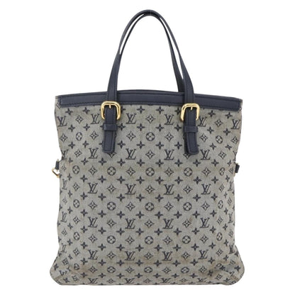Louis Vuitton LOUIS VUITTON Monogram Mini Fran?oise Tote Bag 2way Blue M92208 LV Authentic 151081