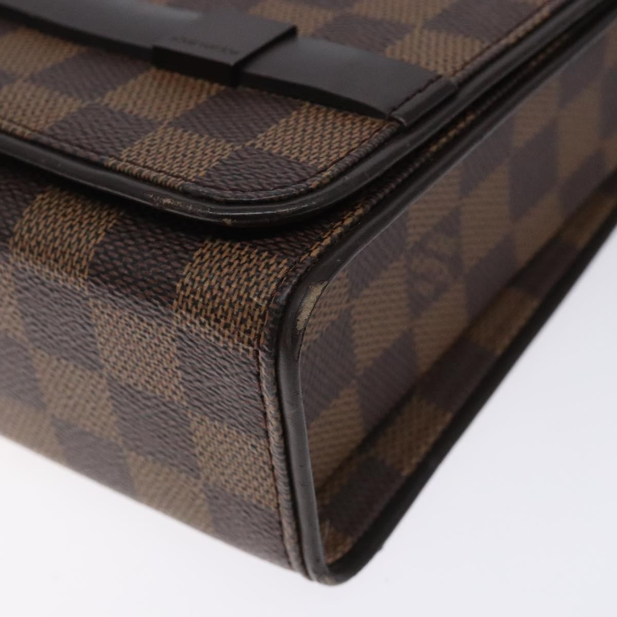 Louis Vuitton LOUIS VUITTON Damier Ebene Tribeca Mini Shoulder Bag N51162 LV Authentic 132175
