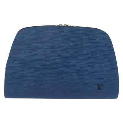 Louis Vuitton LOUIS VUITTON Epi Dauphine GM Pouch Blue M48435 LV Authentic 172381 Bag