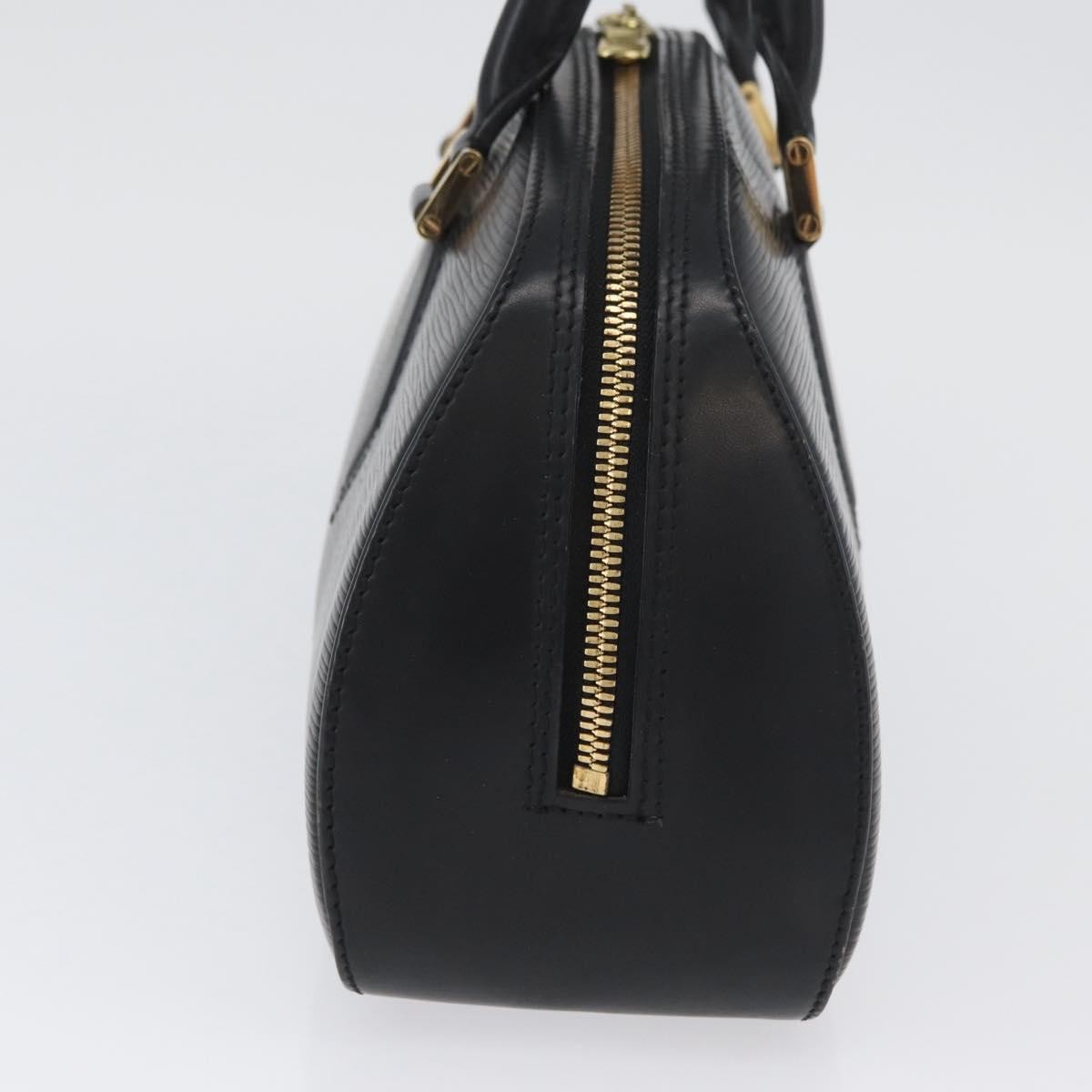 Louis Vuitton LOUIS VUITTON Epi jasmine Hand Bag Black M52852 LV Authentic AMZ065