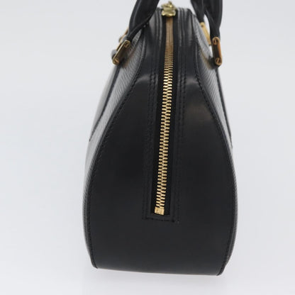 Louis Vuitton LOUIS VUITTON Epi jasmine Hand Bag Black M52852 LV Authentic AMZ065