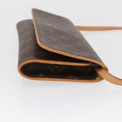 Louis Vuitton LOUIS VUITTON Monogram Pochette Twin GM Shoulder Bag M51852 LV Authentic ka1548