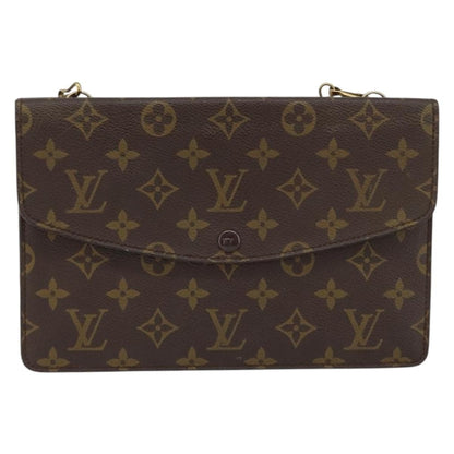 Louis Vuitton LOUIS VUITTON Monogram Double Rabat Shoulder Bag M51815 LV Authentic yk19818