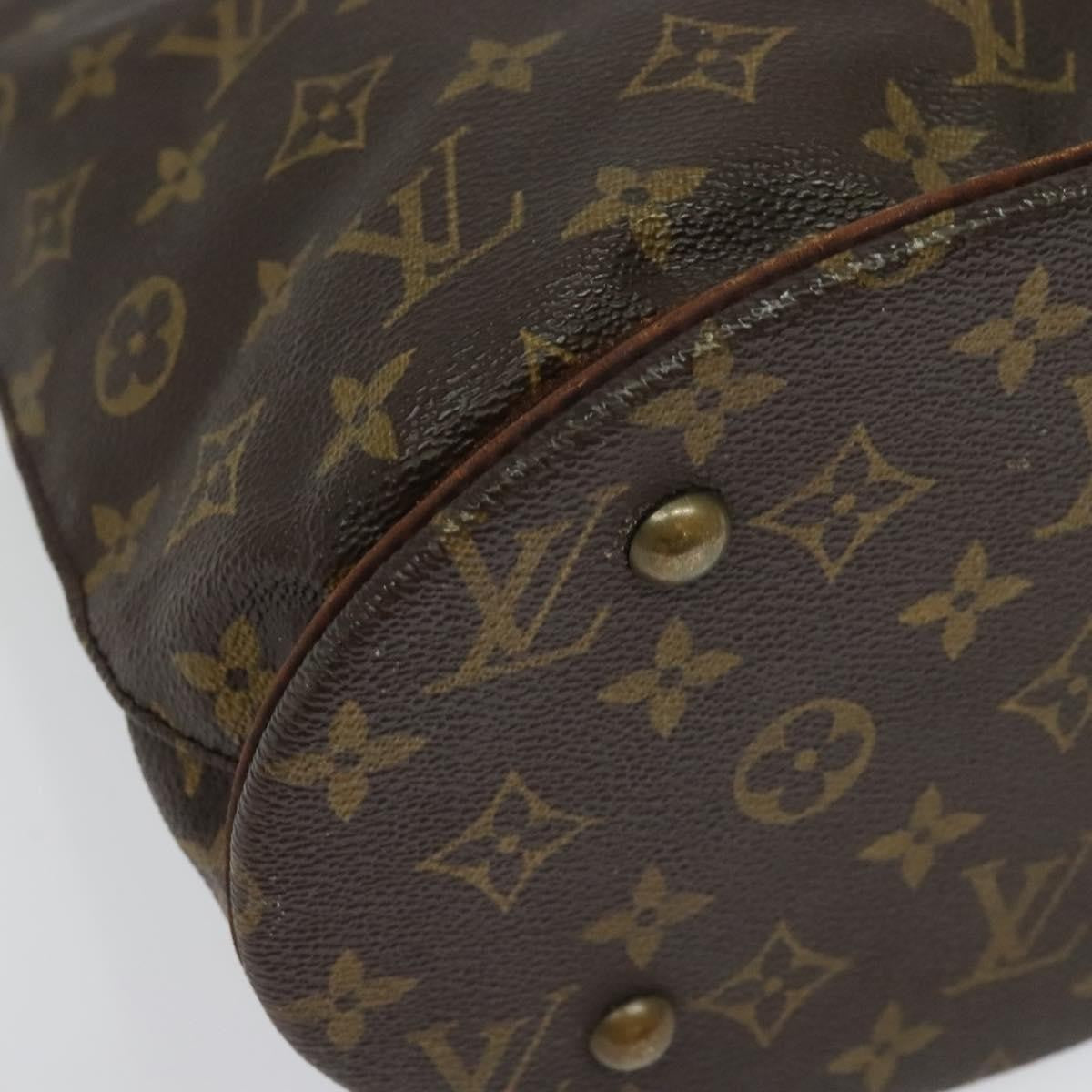 Louis Vuitton LOUIS VUITTON Monogram Bucket PM Shoulder Bag M42238 LV Authentic ar11236