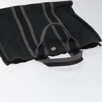 Hermès Hermès HERMES Fourre Tout PM Hand Bag Canvas Black Authentic ti2733