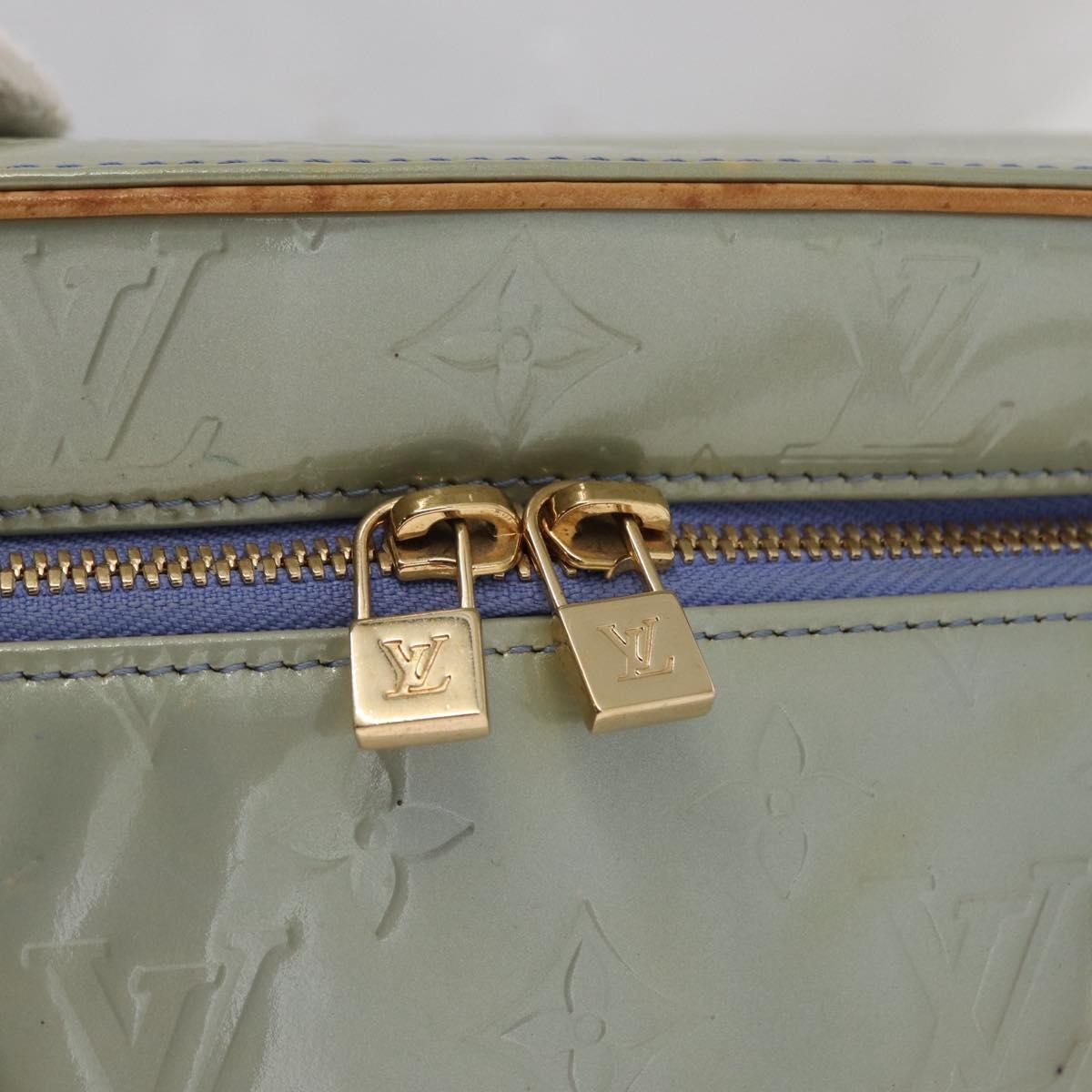 Louis Vuitton LOUIS VUITTON Vernis Sullivan Oriental GM Hand Bag Lavande M91266 LV Authentic 157673