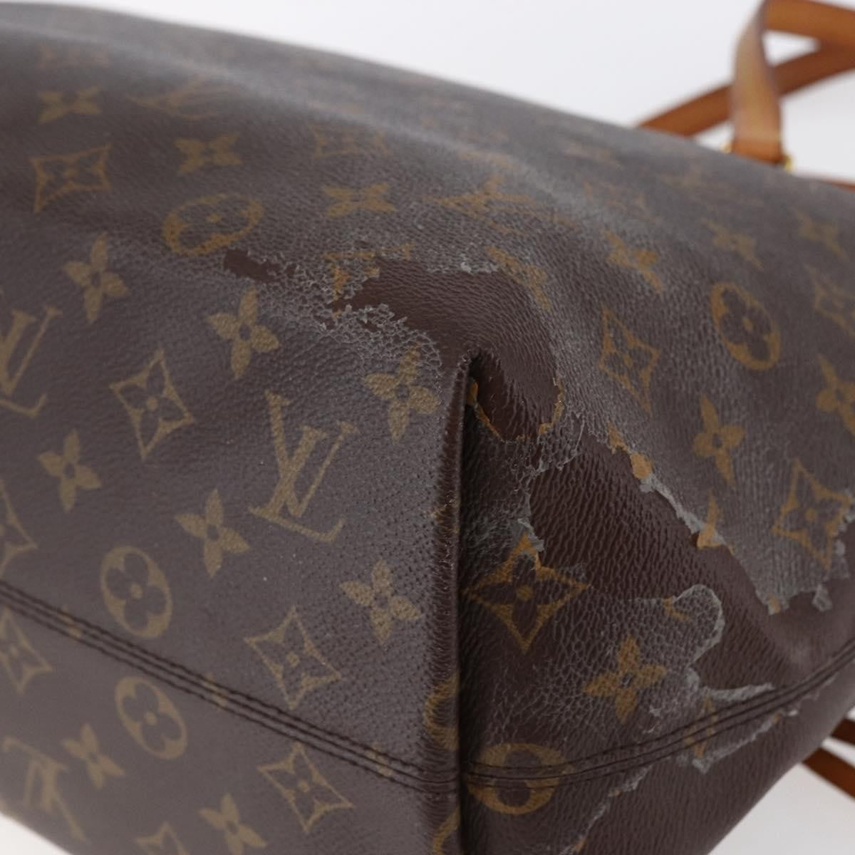 Louis Vuitton LOUIS VUITTON Monogram Jena MM Tote Bag M42267 LV Authentic BA8316