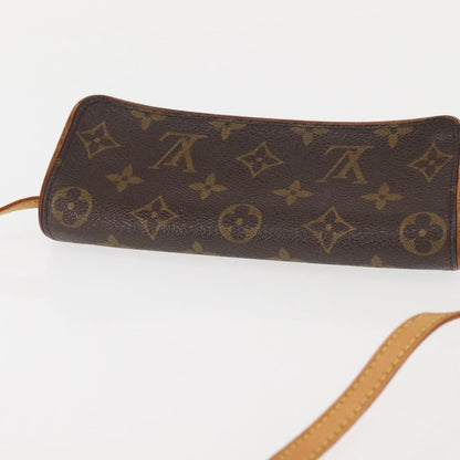 Louis Vuitton LOUIS VUITTON Monogram Pochette Twin PM Shoulder Bag M51854 LV Authentic gh816