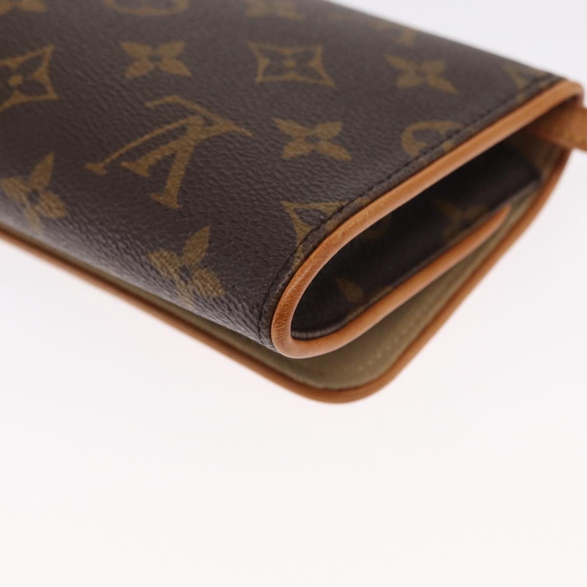 Louis Vuitton LOUIS VUITTON Monogram Pochette Twin GM Shoulder Bag M51852 LV Authentic ka1548