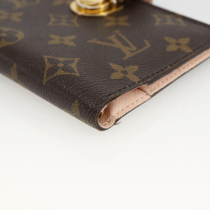 Louis Vuitton LOUIS VUITTON Monogram Agenda Koala PM Day Planner Cover Pink R21013 Authentic LNZ435 Bag