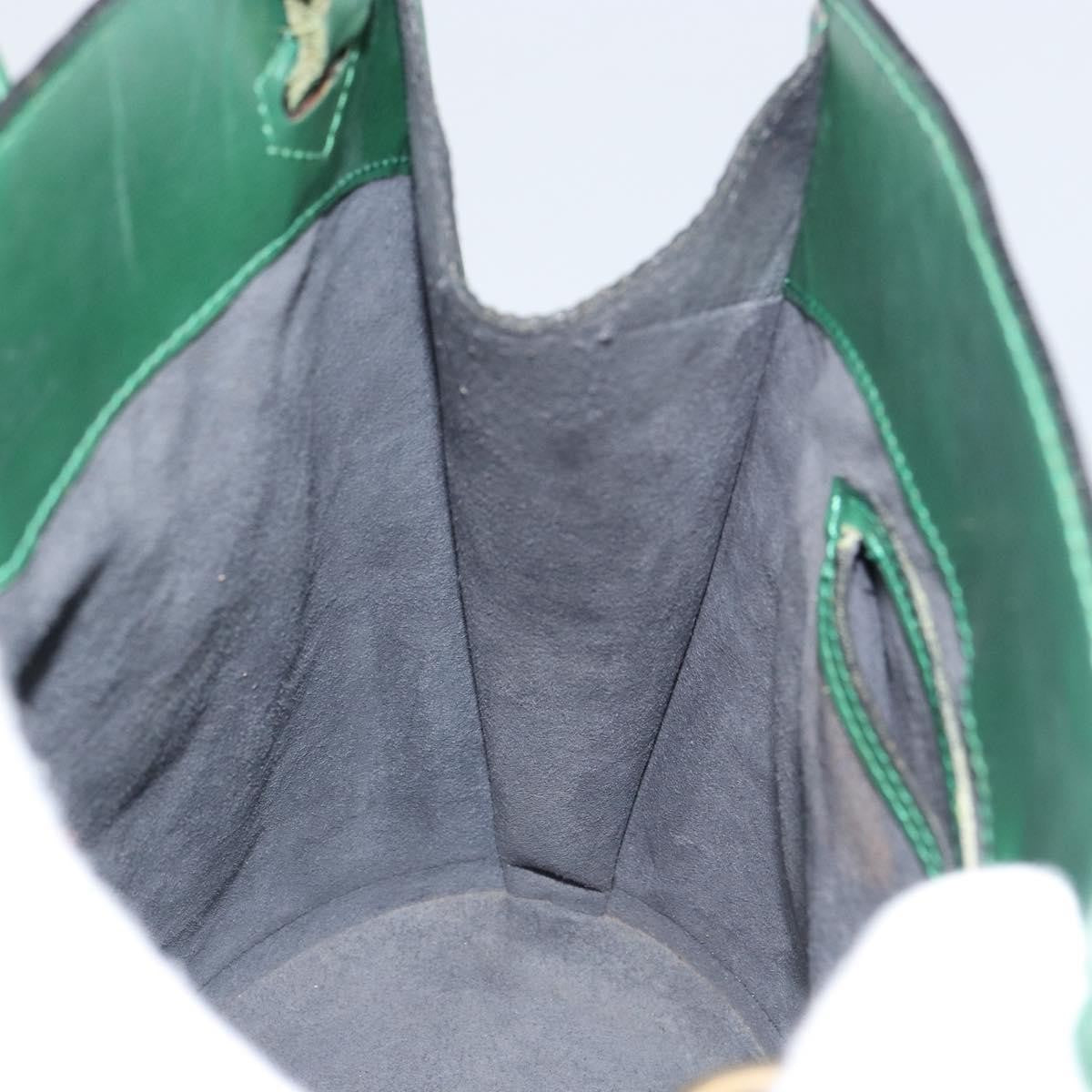 Louis Vuitton LOUIS VUITTON Epi Cluny Shoulder Bag Green M52254 LV Authentic 156348