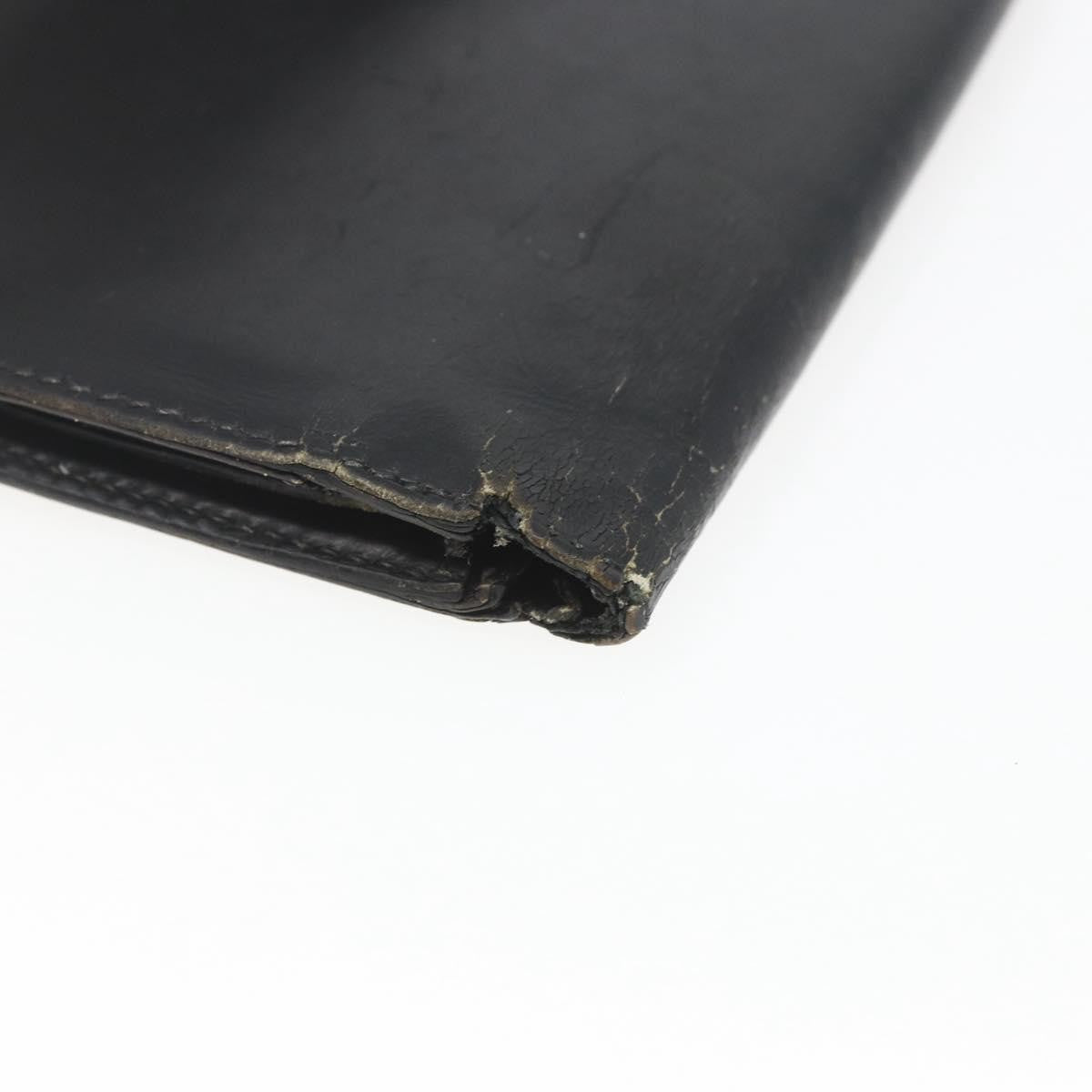 Hermès Hermès HERMES Saumur Diane Wallet Leather Black Authentic bs32957 Bag