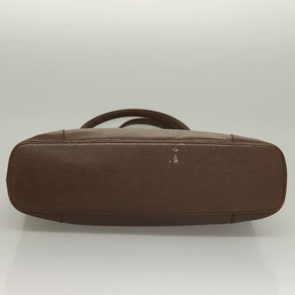 Gucci GUCCI Tote Bag Leather Brown Authentic 133332