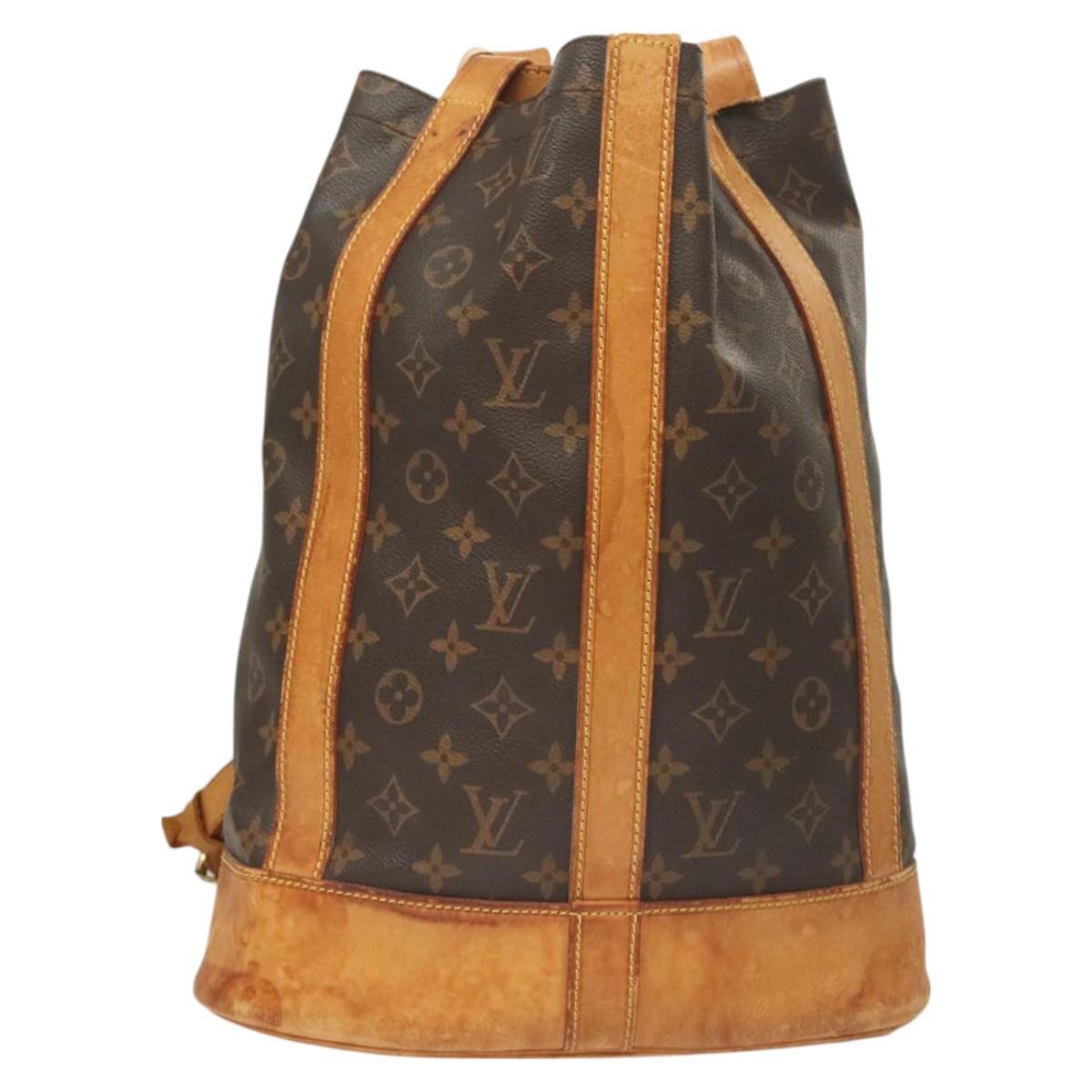 Louis Vuitton LOUIS VUITTON Monogram Randonnee PM Shoulder Bag M42243 LV Authentic bs27321