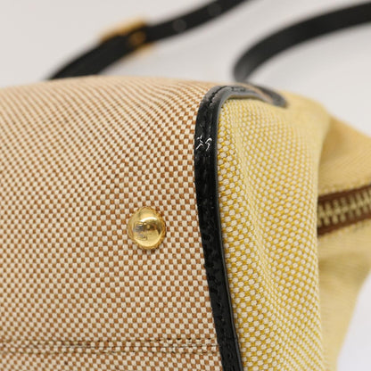 Fendi FENDI Hand Bag Canvas 2way Beige Authentic 70343