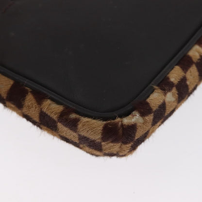 Louis Vuitton LOUIS VUITTON Damie sovage Gazelle Bag Harako leather Brown M92130 Authentic ka3269