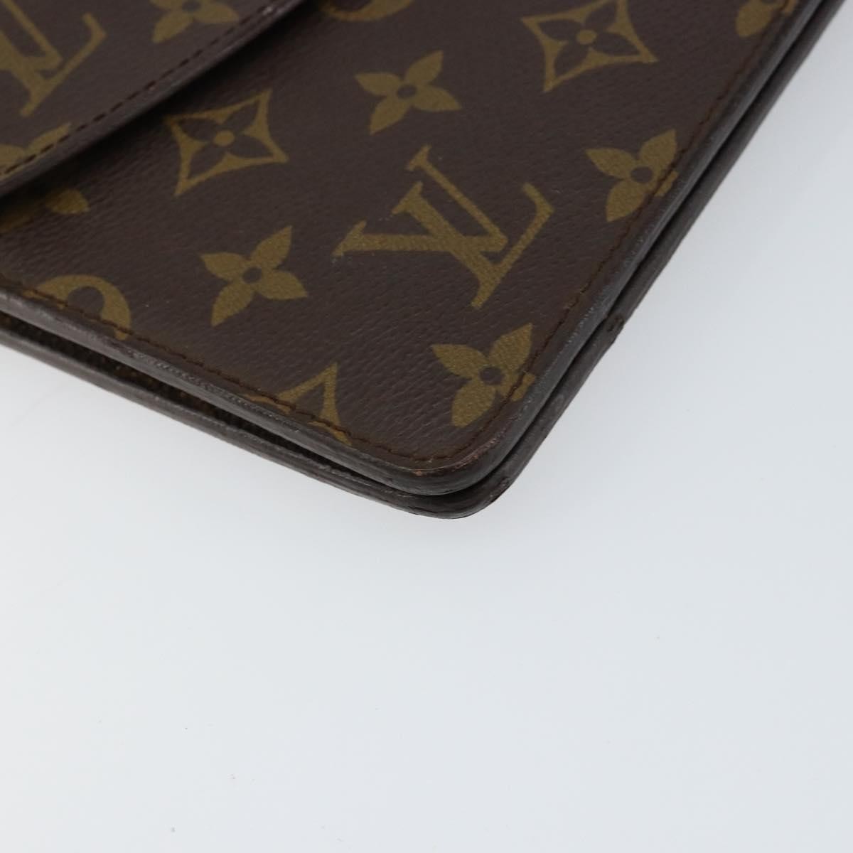 Louis Vuitton LOUIS VUITTON Monogram Double Rabat Shoulder Bag M51815 LV Authentic yk19818