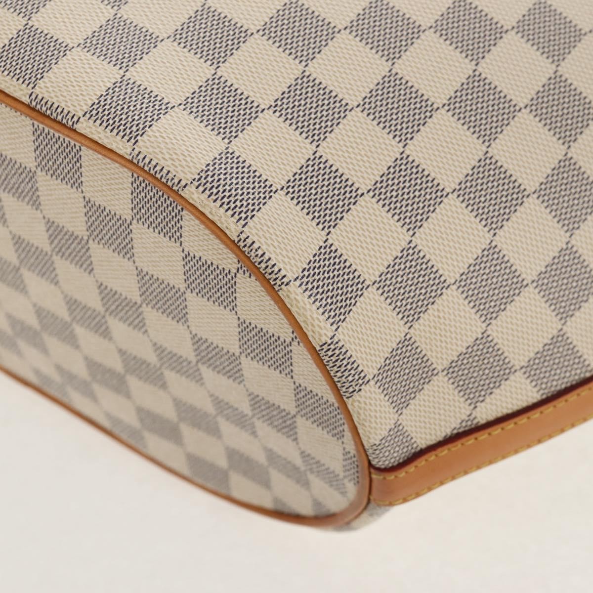 Louis Vuitton LOUIS VUITTON Damier Azur Pombronn PM Shoulder Bag N48057 LV Authentic 140201V