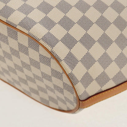 Louis Vuitton LOUIS VUITTON Damier Azur Pombronn PM Shoulder Bag N48057 LV Authentic 140201V
