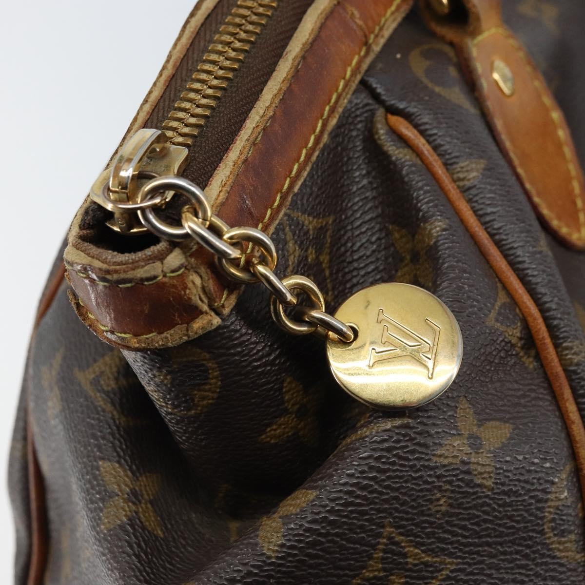 Louis Vuitton LOUIS VUITTON Monogram Tivoli PM Hand Bag M40143 LV Authentic LNZ153