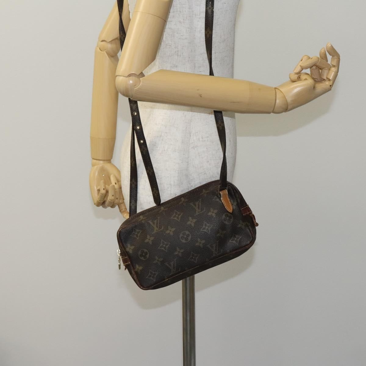 Louis Vuitton LOUIS VUITTON Monogram Marly Bandouliere Shoulder Bag M51828 LV Authentic th5699