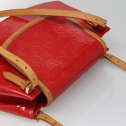 Louis Vuitton LOUIS VUITTON Monogram Vernis Biscayne Bay GM Bag Rouge M91287 LV Authentic 139917
