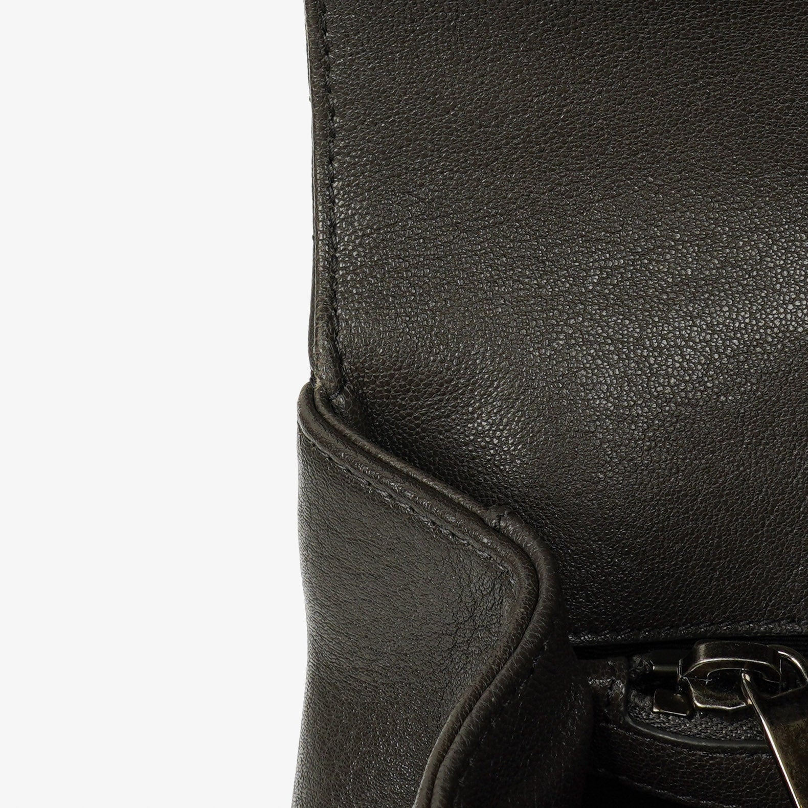 Saint Laurent College Umhängetasche Medium aus Chevron-Steppleder