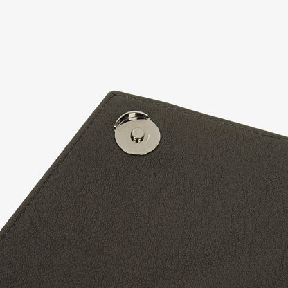 Saint Laurent College Umhängetasche Medium aus Chevron-Steppleder