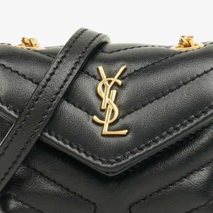 Saint Laurent Micro Loulou AirPods Umhängetasche