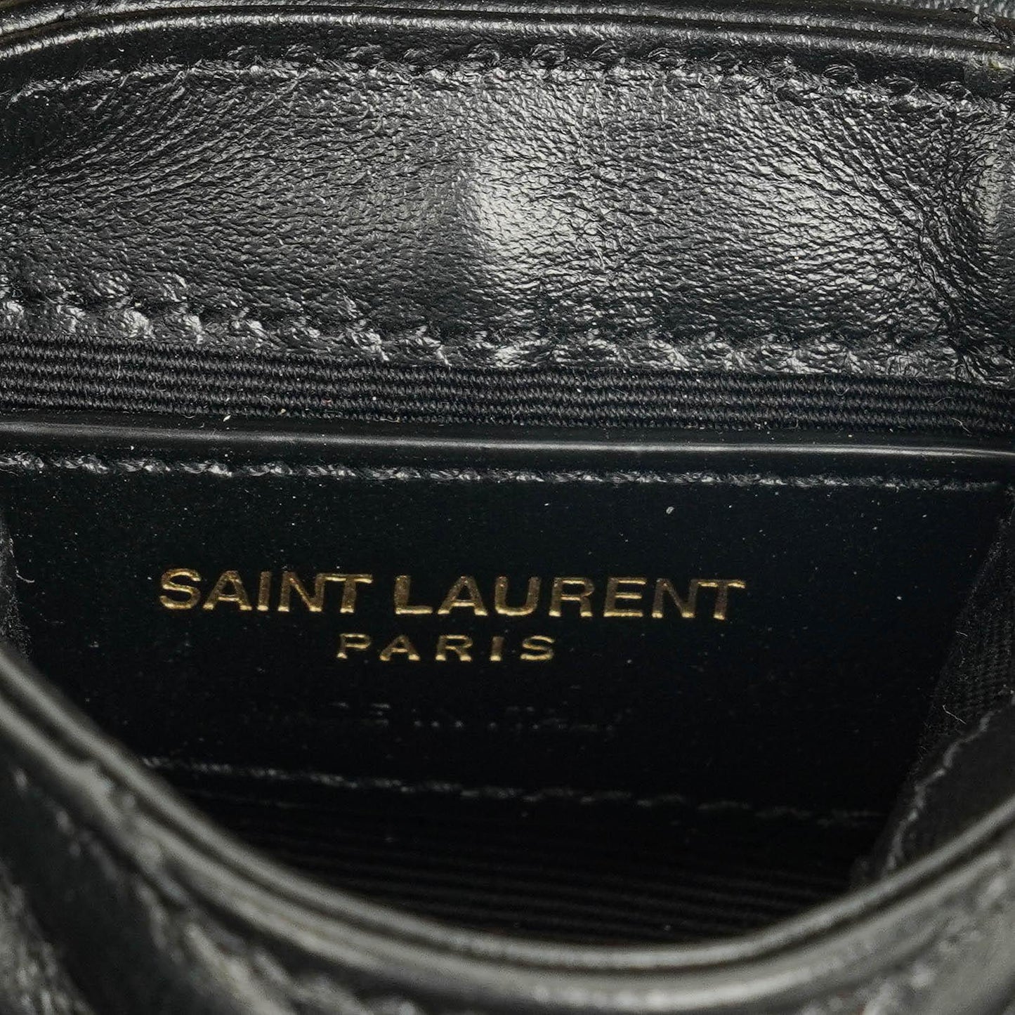 Saint Laurent Micro Loulou AirPods Umhängetasche
