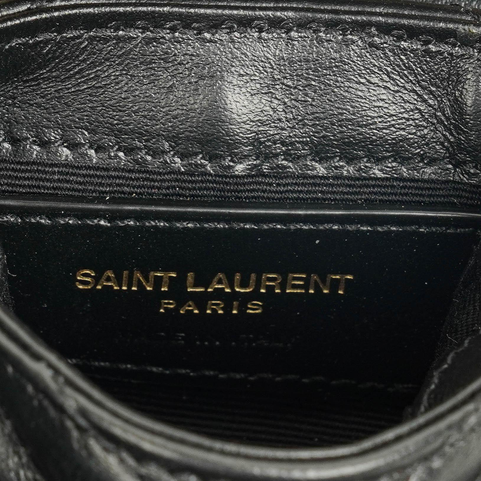 Saint Laurent Micro Loulou AirPods Umhängetasche