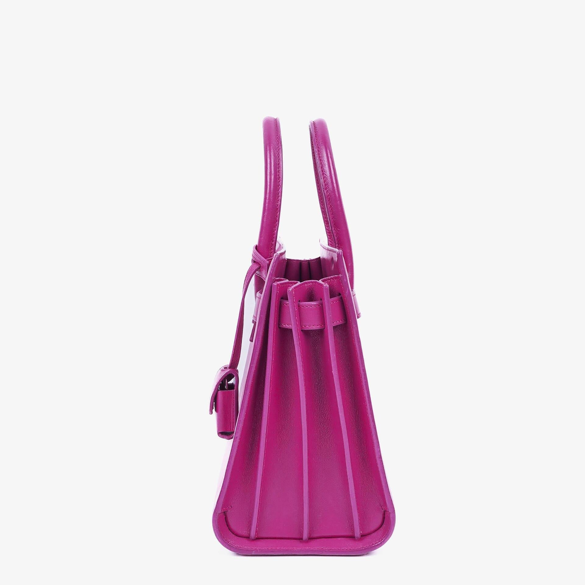 Saint Laurent Sac De Jour Baby aus Kalbsleder