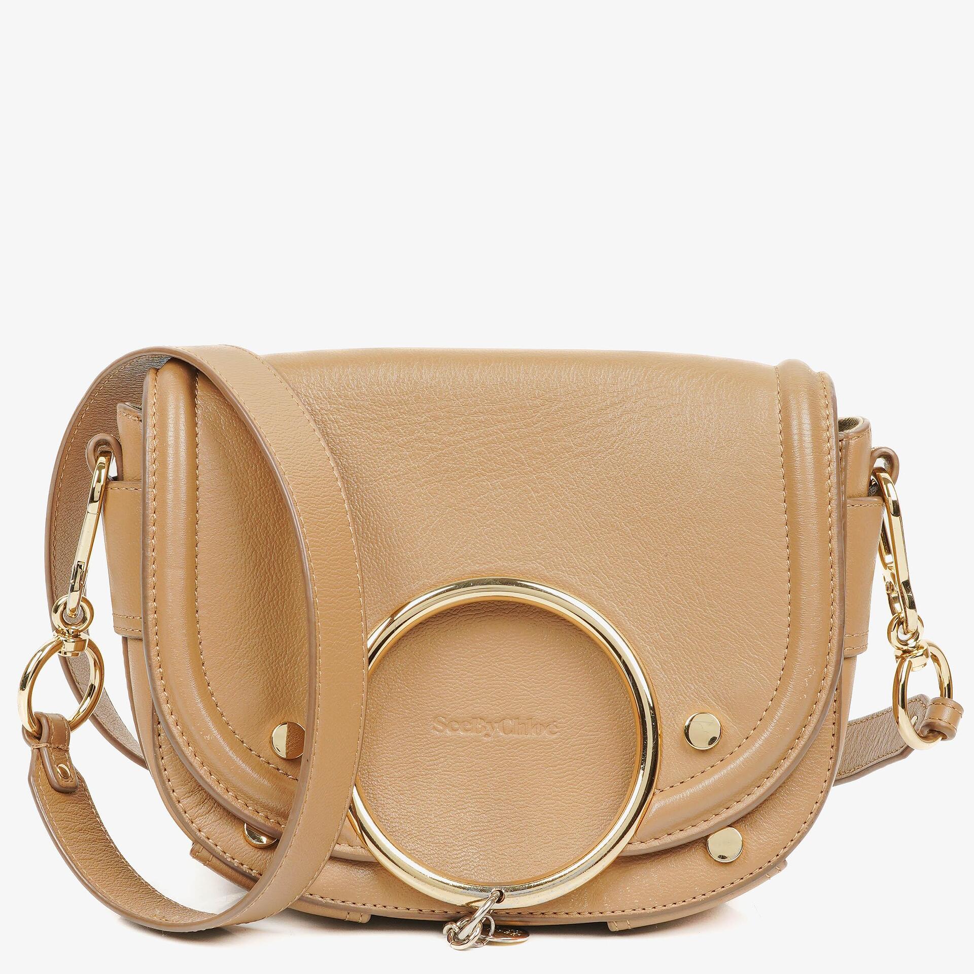 See by Chloe Schultertasche Braun Leder