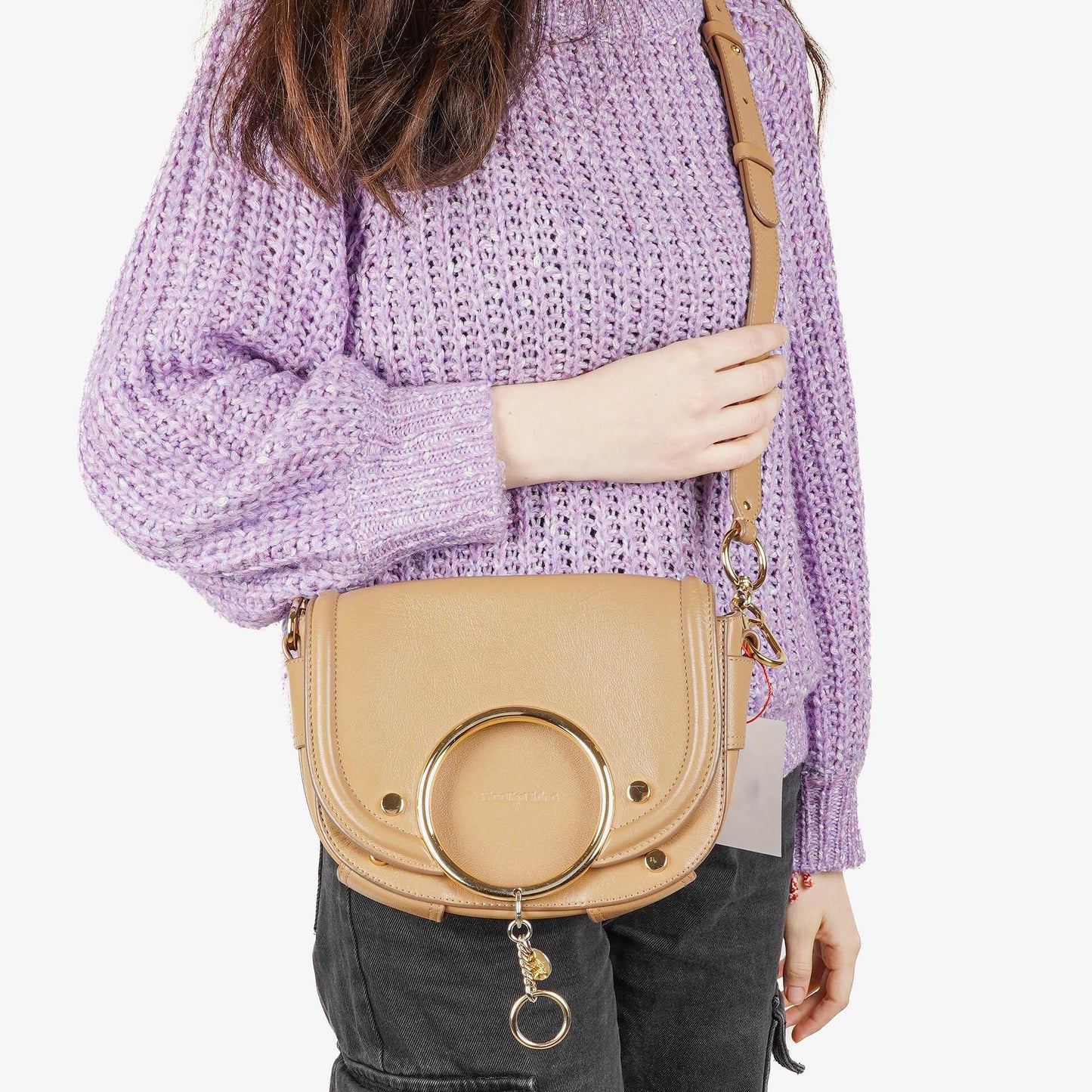 See by Chloe Schultertasche Braun Leder