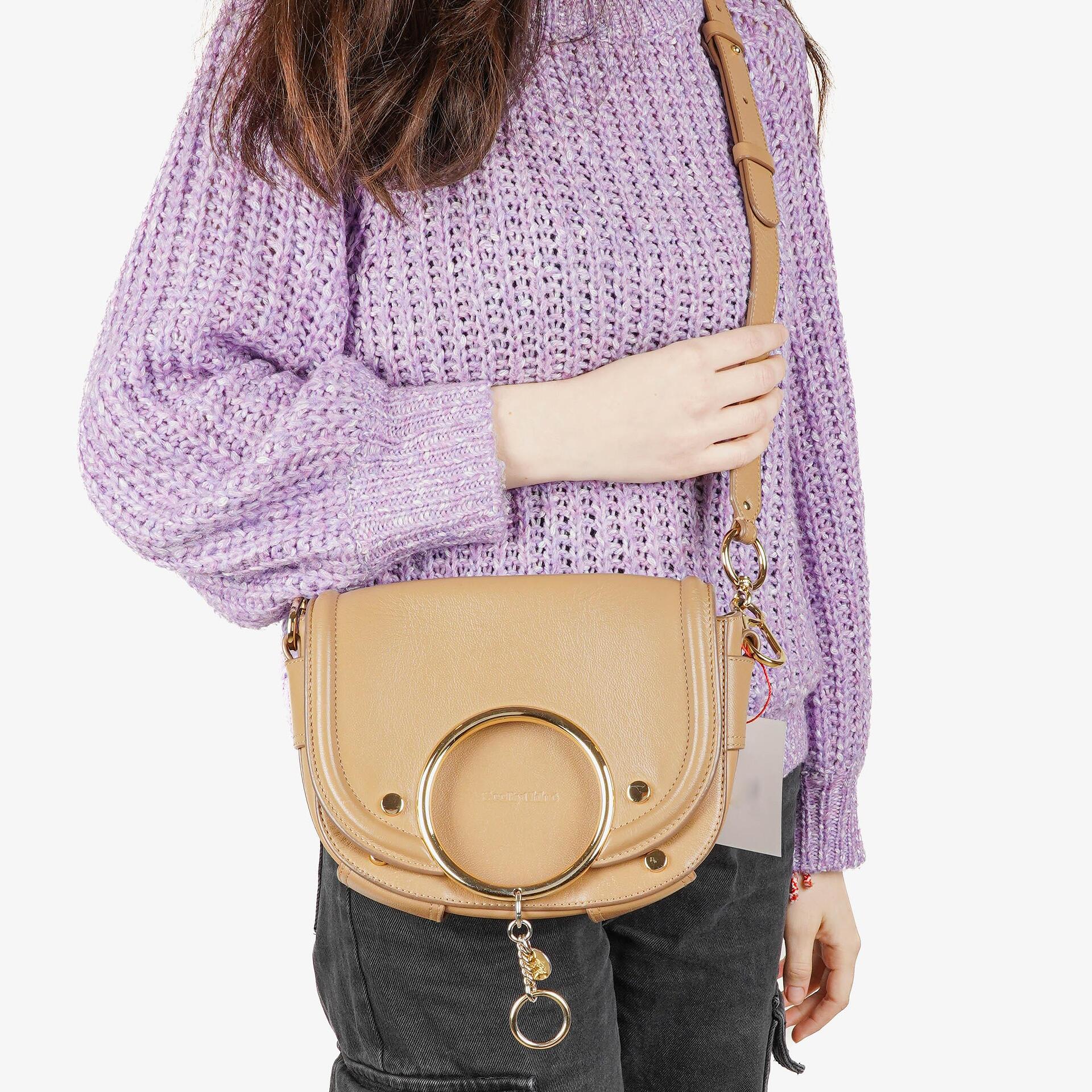 See by Chloe Schultertasche Braun Leder